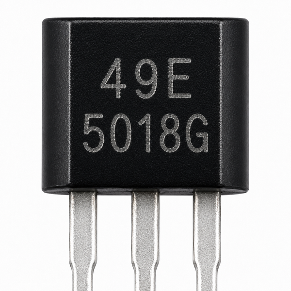 49E Linear Hall Effect Sensor – TO-92, 3V–6.5V