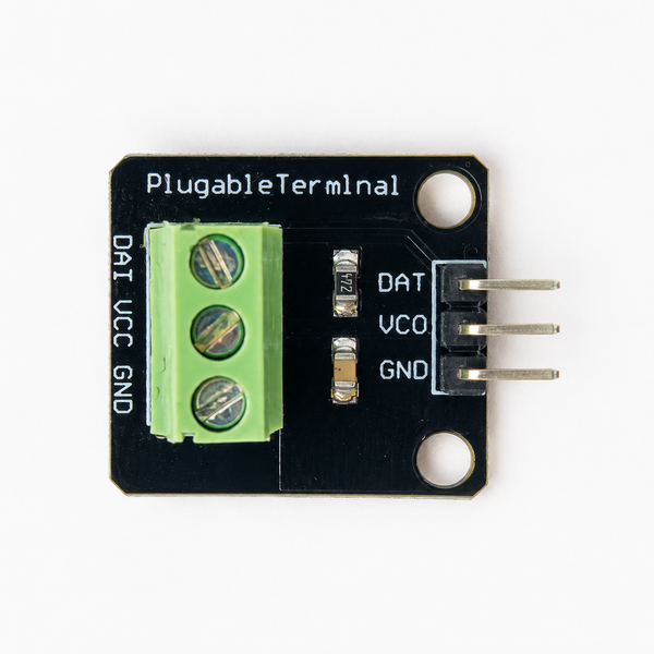 DS18B20 Temperature Sensor Adapter Module – Screw Terminal 1-Wire Breakout with Pull-Up (Arduino)