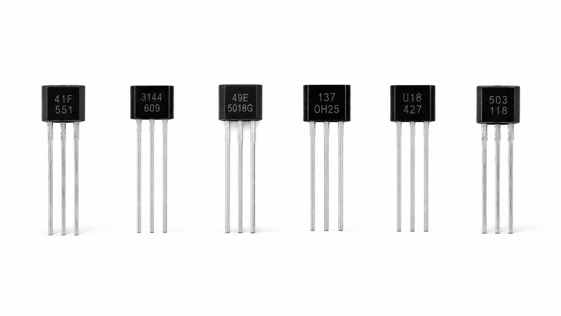 Hall Effect Sensors Explained: Switch vs Latch vs Linear