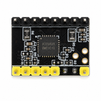 ATD5833 component side top-down view showing the driver IC and header pins
