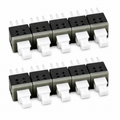 5.8mm DPDT Push Button Switch – Locking or Momentary (10 Pack)
