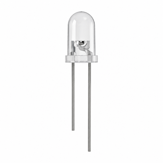 5mm LED Diodes – Water Clear Super Bright