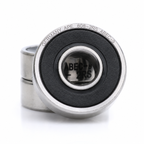 Ape 608-2RS bearing showing GERMANY APE ABEC-9 branding on rubber seal