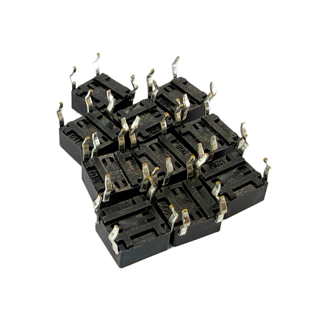 6x6mm Tactile Push Button Switch SMT 4-Pin 6x6x4.3mm – Pack of 10