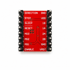 Underside of the A4988 stepper driver module PCB