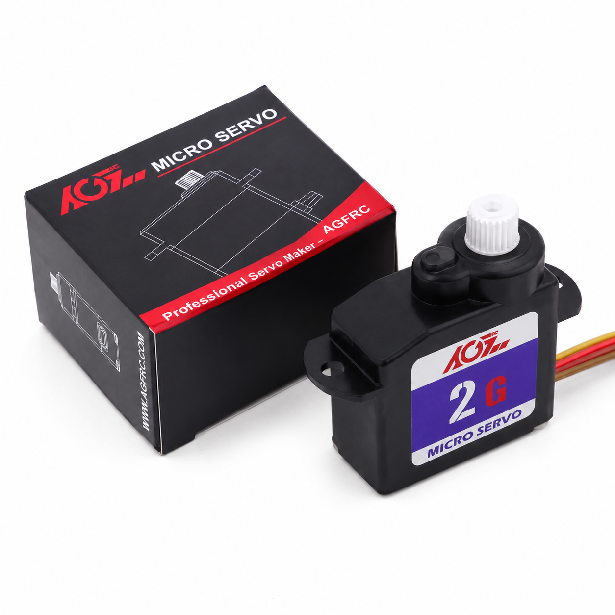 AGFRC C02CLS 2.2g coreless digital micro servo