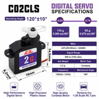 AGFRC C02CLS micro servo specifications