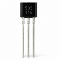AH3503 linear analogue Hall sensor in a three-pin TO-92 package