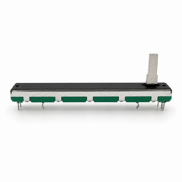 B103 75mm dual-channel slide potentiometer B10K mixer fader, side view