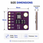 BMP280 Barometric Pressure Temperature Sensor Module 3.3V