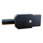 IEC320 C13 Rewireable Female Connector 10A 250V — Build & Repair Mains Power Cables - NZN Electronics