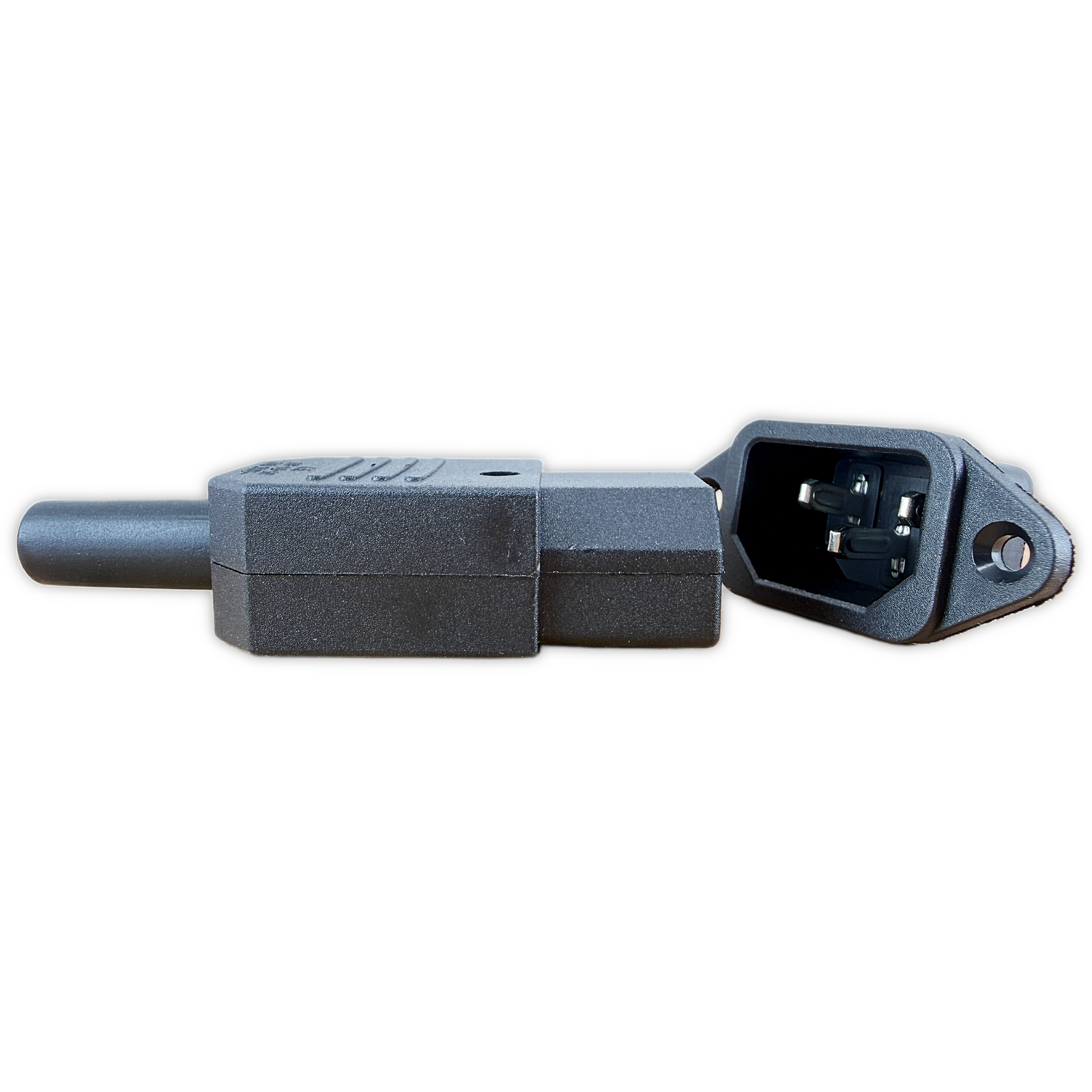 IEC320 C13 Rewireable Female Connector 10A 250V — Build & Repair Mains Power Cables