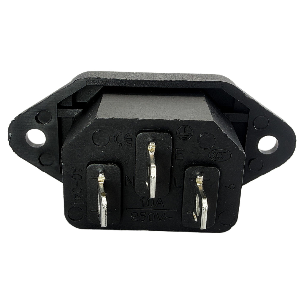 IEC320 C14 Panel Socket 10A 250V