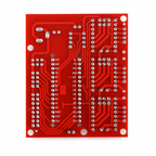 TZT CNC Shield V4 (HW-702) underside showing Arduino Nano pin labels