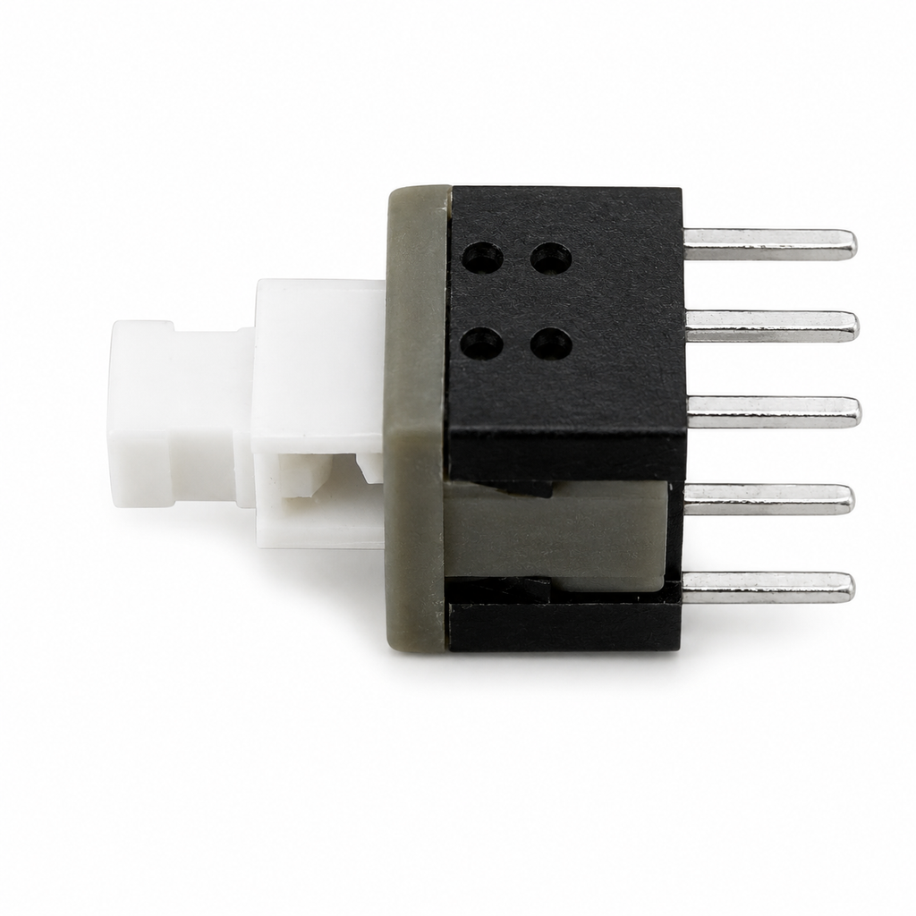 5.8mm DPDT Push Button Switch – Locking or Momentary (10 Pack)