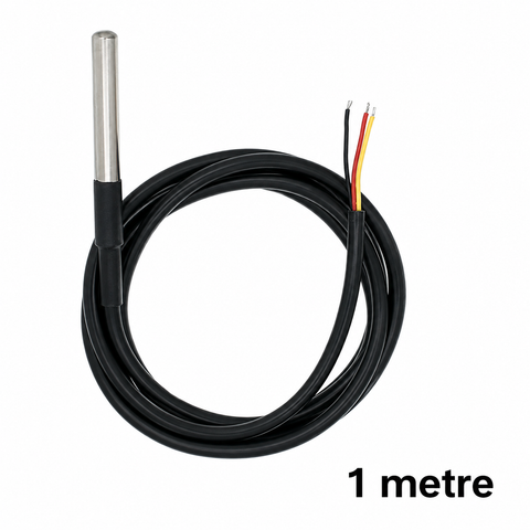 A3-Style DS18B20-Compatible Waterproof Temperature Probe