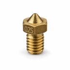 E3D V6 compatible brass 3D printer nozzle with 0.25mm tip and M6 thread