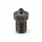 E3D V6 compatible hardened steel 3D printer nozzle with 1.5mm tip and M6 thread