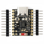 ESP32-H2 SuperMini development board with two loose 2.54mm male header strips