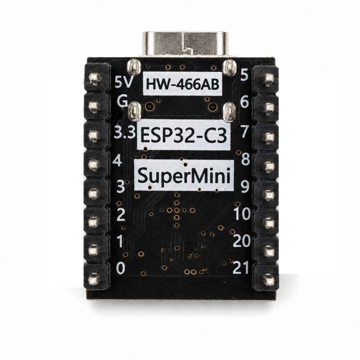 ESP32-C3 SuperMini – WiFi + Bluetooth 5 Dev Board (USB-C, Pre-Soldered)