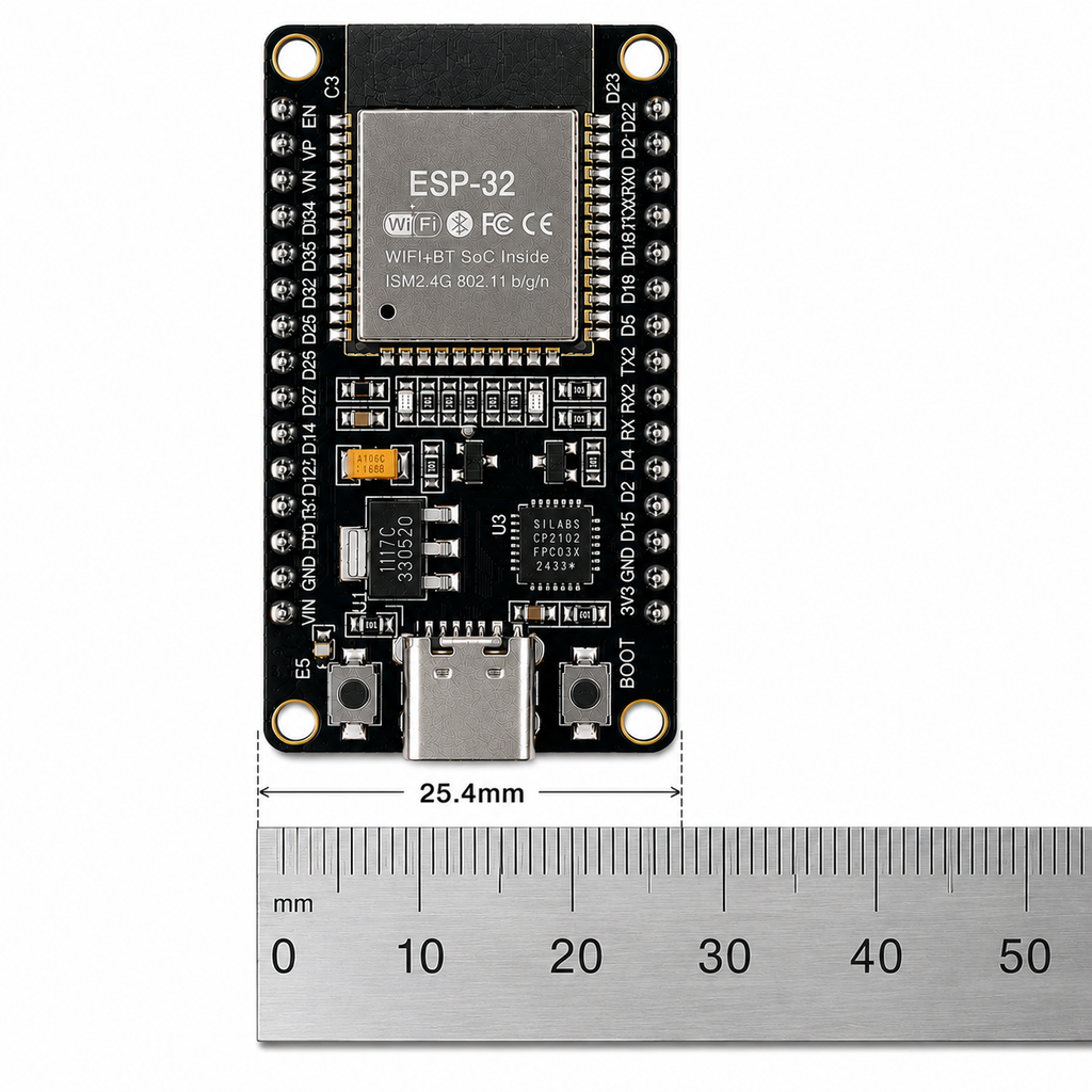 ESP32-WROOM32 Dev Module USB-C 30 Pin