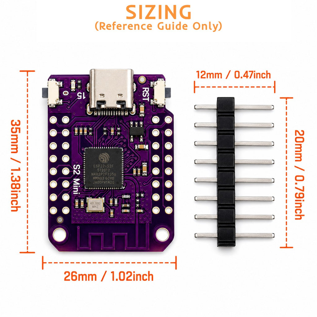 ESP32-S2 Mini WiFi Board