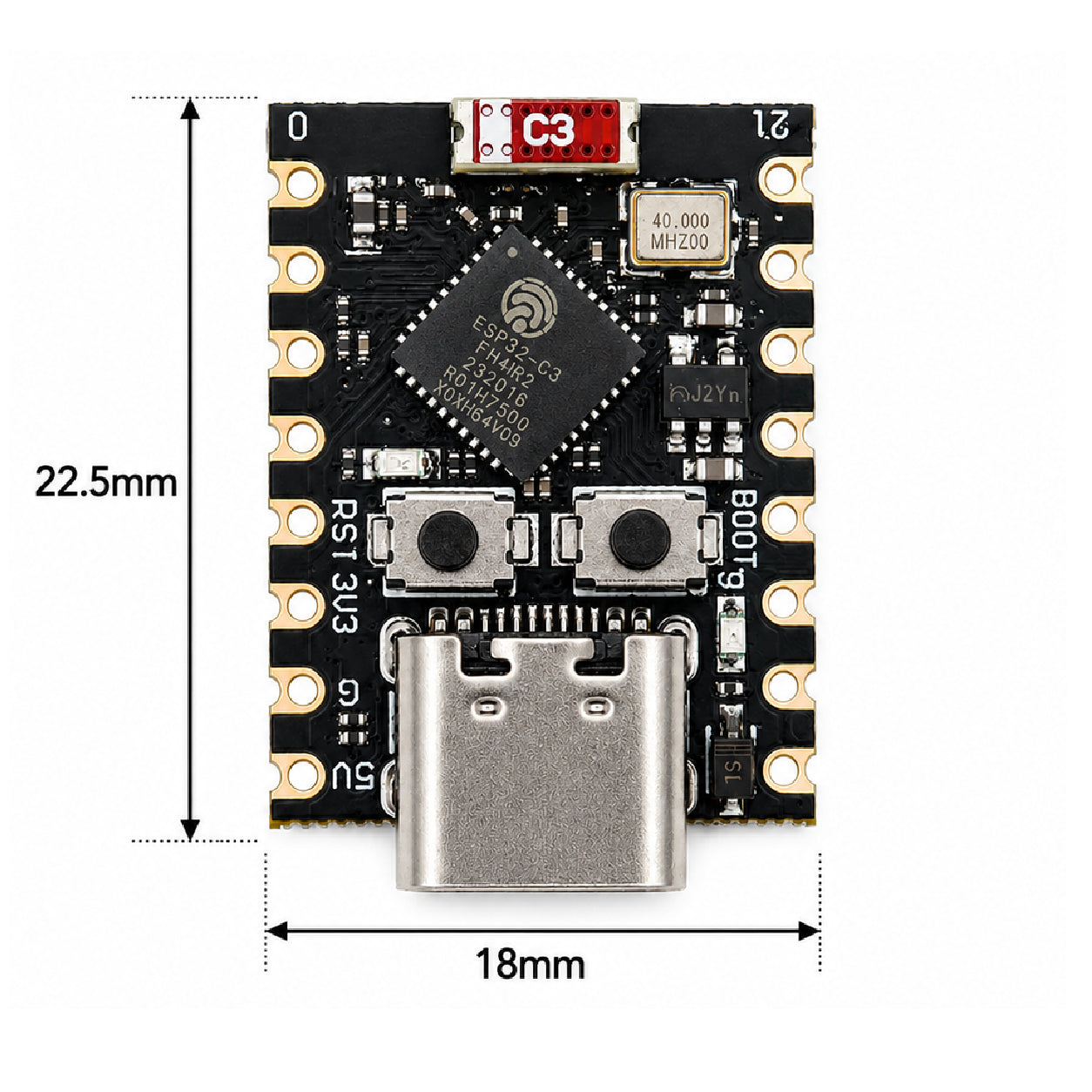 ESP32-C3 USB-C Dev Board