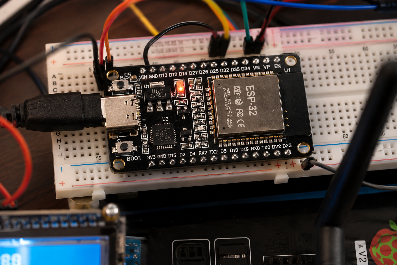 ESP32-WROOM32 Dev Module USB-C 30 Pin