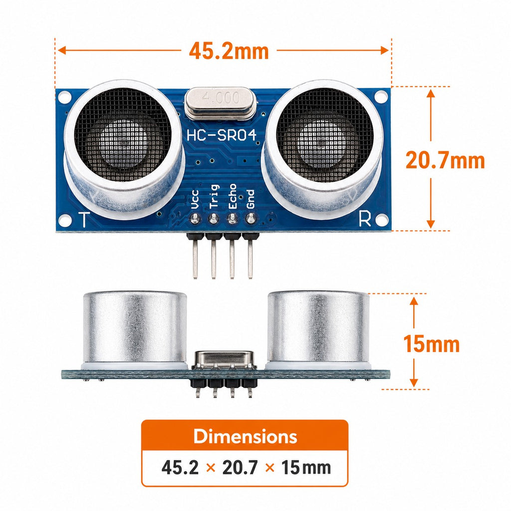 HC-SR04 Ultrasonic Distance Sensor Module