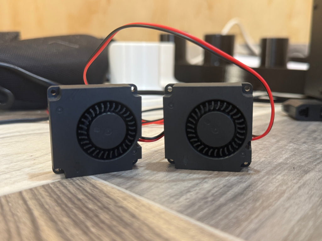 CAIZHU 40mm 4010 Blower Fan – 12V Dual Ball Bearing Brushless DC Fan for 3D Printers