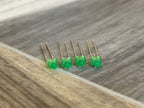 2mm Green LED DIP compatible