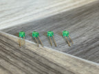 2mm Green LED DIP compatible