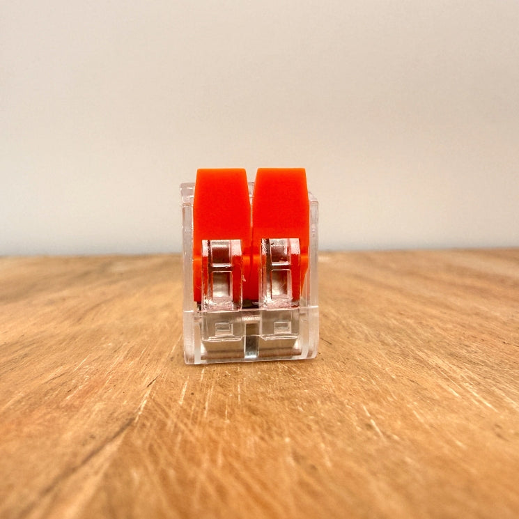 WAGO-Style Lever Terminal Wire Connectors — 5-Pack (2, 3 & 5 Pole, 32A, 450V)