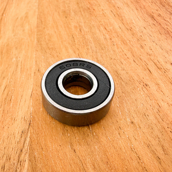 608RS Bearing — 8×22×7mm ABEC-1 Deep Groove Ball Bearing (Rubber Sealed)