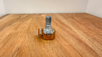 WH148 B10K Potentiometer – 15mm Shaft, 3-Pin, Linear Taper (Clearance)