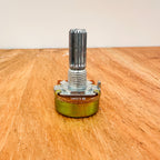 WH148 B10K Potentiometer – 20mm Shaft, 3-Pin, Linear Taper