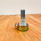 WH148 B10K Potentiometer – 20mm Shaft, 3-Pin, Linear Taper