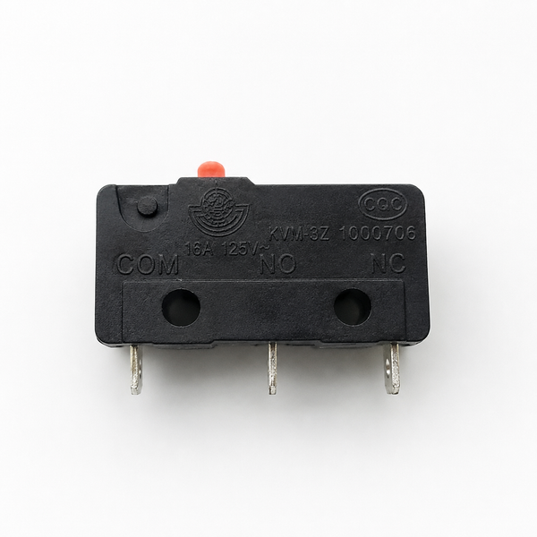 KW11-3Z Micro Limit Switch No Lever – 3-Pin SPDT 5A 250VAC