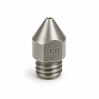 MK8 hardened steel 1.0mm 3D printer nozzle, M6 thread, 1.75mm filament, Creality Ender 3 compatible