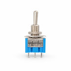 MTS-103 Mini Toggle Switch – SPDT ON-OFF-ON 250VAC