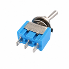 MTS-103 Mini Toggle Switch – SPDT ON-OFF-ON 250VAC