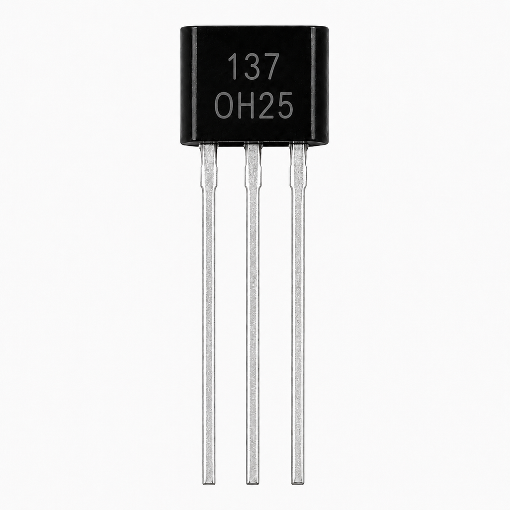 OH137 Unipolar Hall Effect Switch Sensor – TO-92S, 4V–24V