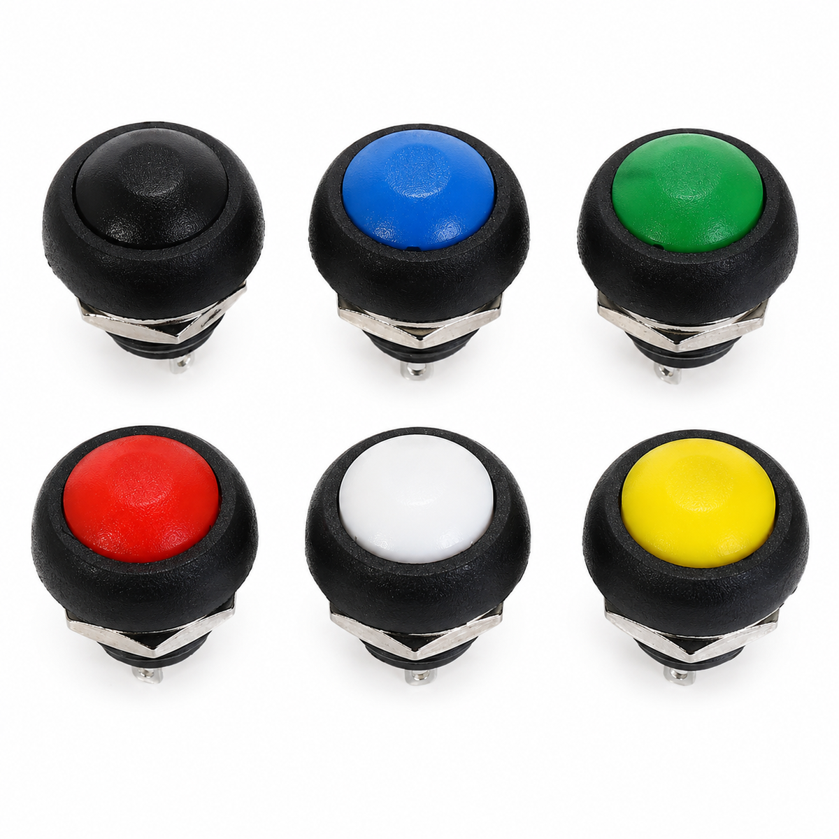 PBS-33B 12mm Waterproof Momentary Push Button – NZ – NZN Electronics