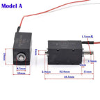 12V Latching Solenoid SDK2-0730S – Self-Holding Push-Pull Lock for DIY Robotics & Electronics