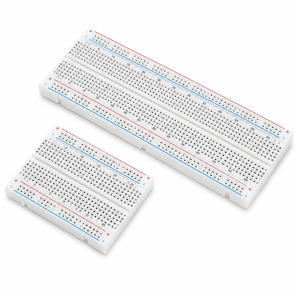 Solderless Breadboard – 400 & 830 Point