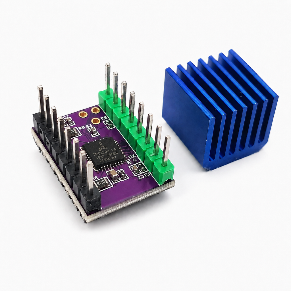 TMC2209 Stepper Motor Driver Module — Silent UART, 3D Printer & CNC