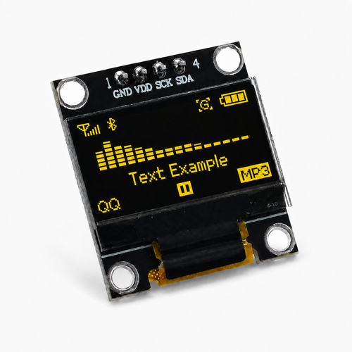 0.96 inch Yellow OLED Display Module 128x64 I2C SSD1315