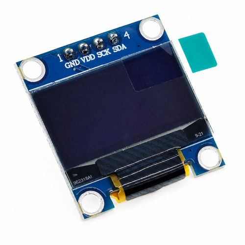 0.96" Blue OLED Display Module 128x64 I2C SSD1315 – product hero