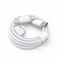 USB-C to USB-C cable 1m coiled, showing both reversible Type-C connectors