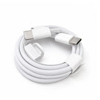 USB-C to USB-C cable 1m coiled, showing both reversible Type-C connectors